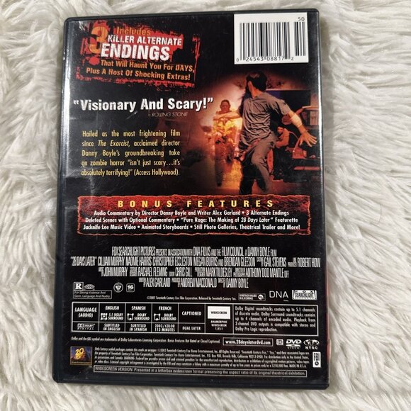 28 Days Later DVD tested working widescreen special edition rated R - Picture 2 of 6